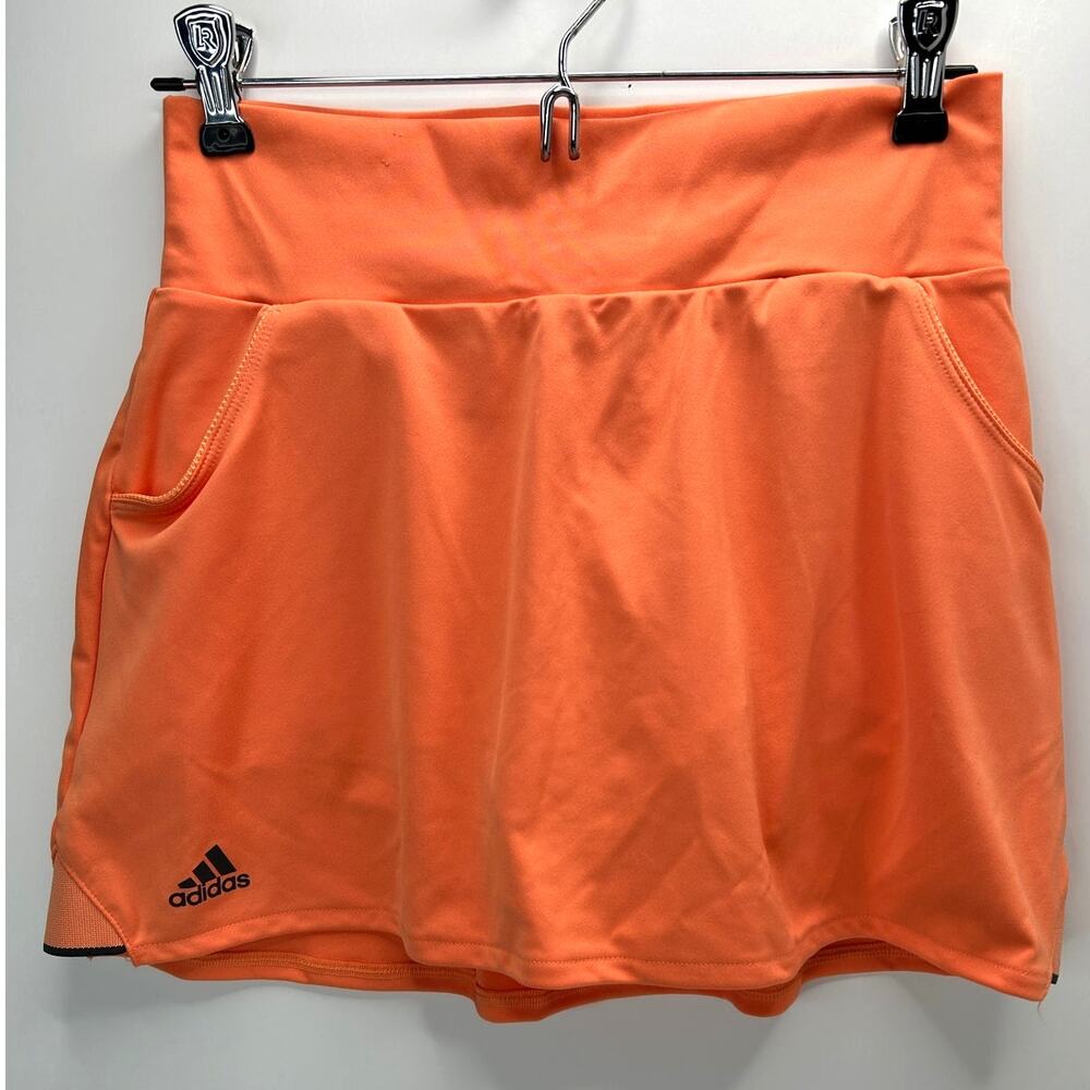 Adidas Activewear Tennis Skort Orange Women's XS Shorts/Skirt Athleisure